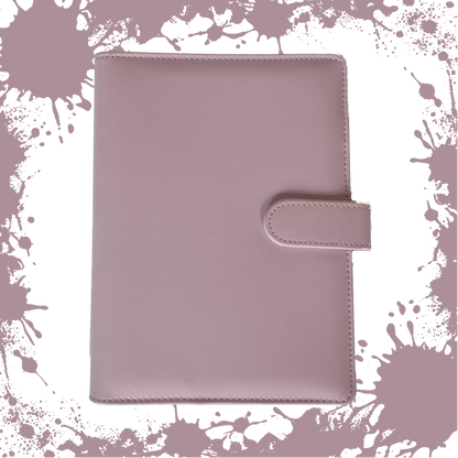 Ringbuch | Ringordner Rosa | 6-Ring-Mechanik | DIN A5 | Magnetverschluss