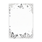 DIN A5 Ringbucheinlagen 6-fach Lochung mit Motiv | Bild Schmetterling 9