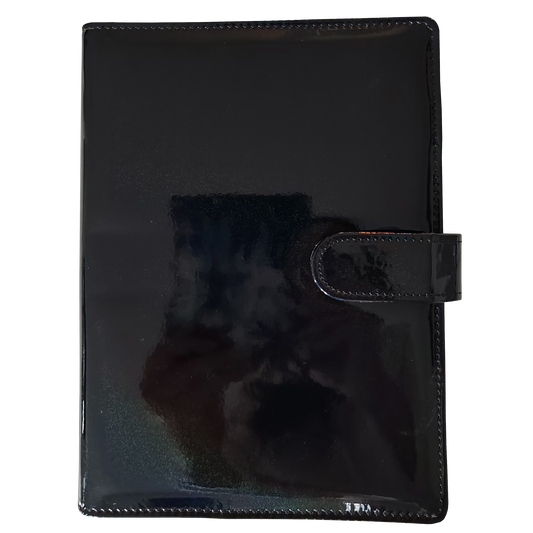 DIN A5 Ringbuch - holografisch Schwarz