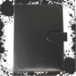 Ringbuch | Ringordner Schwarz | 6-Ring-Mechanik | DIN A5 | Magnetverschluss