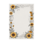 DIN A5 Ringbucheinlagen 6-fach Lochung mit Motiv | Bild Sunflower 10