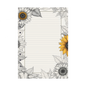 DIN A5 Ringbucheinlagen 6-fach Lochung mit Motiv | Bild Sunflower 13
