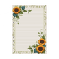 DIN A5 Ringbucheinlagen 6-fach Lochung mit Motiv | Bild Sunflower 30
