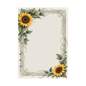DIN A5 Ringbucheinlagen 6-fach Lochung mit Motiv | Bild Sunflower 32