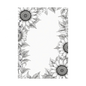 DIN A5 Ringbucheinlagen 6-fach Lochung mit Motiv | Bild Sunflower 34