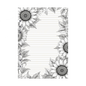 DIN A5 Ringbucheinlagen 6-fach Lochung mit Motiv | Bild Sunflower 34