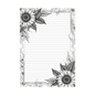 DIN A5 Ringbucheinlagen 6-fach Lochung mit Motiv | Bild Sunflower 38