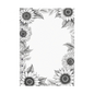 DIN A5 Ringbucheinlagen 6-fach Lochung mit Motiv | Bild Sunflower 42