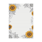 DIN A5 Ringbucheinlagen 6-fach Lochung mit Motiv | Bild Sunflower 44