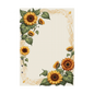 DIN A5 Ringbucheinlagen 6-fach Lochung mit Motiv | Bild Sunflower 48