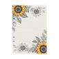 DIN A5 Ringbucheinlagen 6-fach Lochung mit Motiv | Bild Sunflower 5