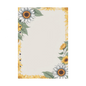 DIN A5 Ringbucheinlagen 6-fach Lochung mit Motiv | Bild Sunflower 58