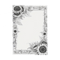 DIN A5 Ringbucheinlagen 6-fach Lochung mit Motiv | Bild Sunflower 68