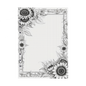 DIN A5 Ringbucheinlagen 6-fach Lochung mit Motiv | Bild Sunflower 68
