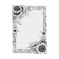 DIN A5 Ringbucheinlagen 6-fach Lochung mit Motiv | Bild Sunflower 68