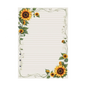 DIN A5 Ringbucheinlagen 6-fach Lochung mit Motiv | Bild Sunflower 74