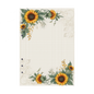 DIN A5 Ringbucheinlagen 6-fach Lochung mit Motiv | Bild Sunflower 76