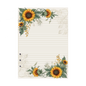 DIN A5 Ringbucheinlagen 6-fach Lochung mit Motiv | Bild Sunflower 76