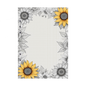 DIN A5 Ringbucheinlagen 6-fach Lochung mit Motiv | Bild Sunflower 77