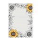 DIN A5 Ringbucheinlagen 6-fach Lochung mit Motiv | Bild Sunflower 77