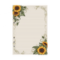 DIN A5 Ringbucheinlagen 6-fach Lochung mit Motiv | Bild Sunflower 78