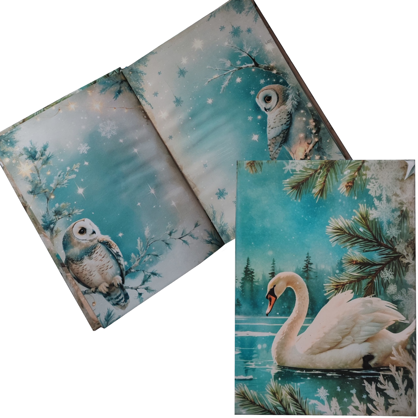 Illustriertes Notizbuch | Motiv A Winter´s Tale  | DIN A5 Hardcover | 160 Seiten