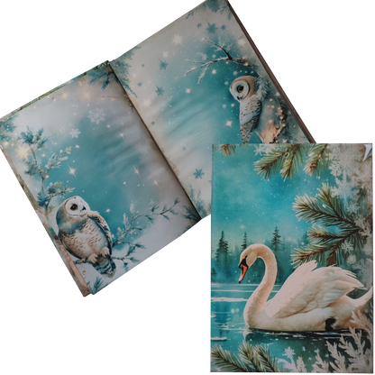 Illustriertes Notizbuch | Motiv A Winter´s Tale  | DIN A5 Hardcover | 160 Seiten