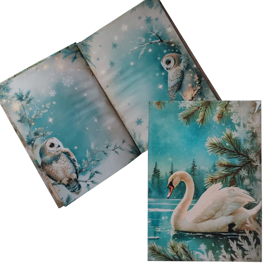 Illustriertes Notizbuch | Motiv A Winter´s Tale  | DIN A5 Hardcover | 160 Seiten