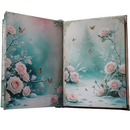 Illustriertes Notizbuch | Motiv A Winter´s Tale  | DIN A5 Hardcover | 160 Seiten