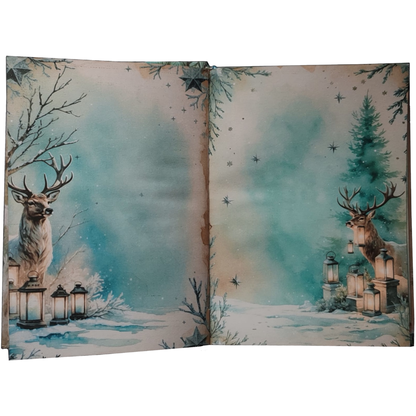 Illustriertes Notizbuch | Motiv A Winter´s Tale  | DIN A5 Hardcover | 160 Seiten