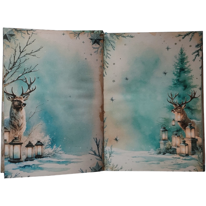 Illustriertes Notizbuch | Motiv A Winter´s Tale  | DIN A5 Hardcover | 160 Seiten