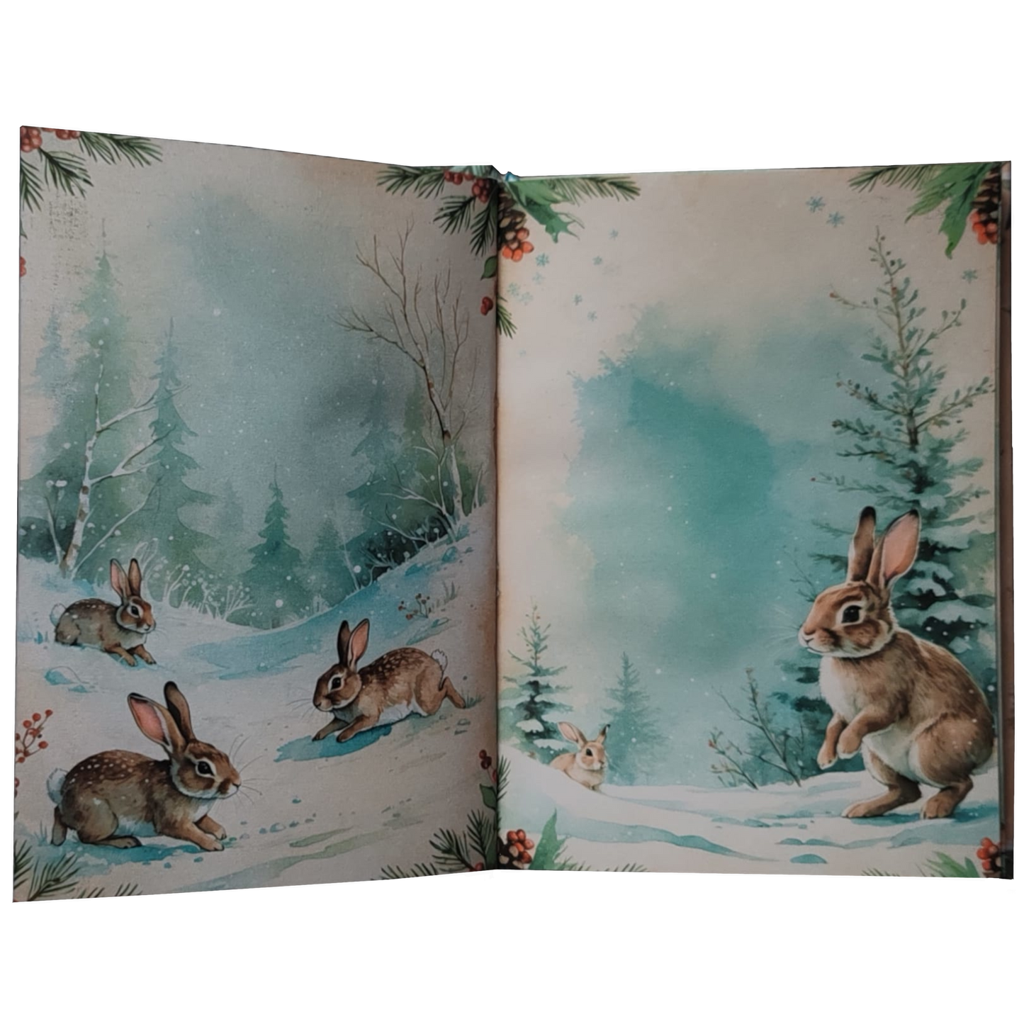 Illustriertes Notizbuch | Motiv A Winter´s Tale  | DIN A5 Hardcover | 160 Seiten