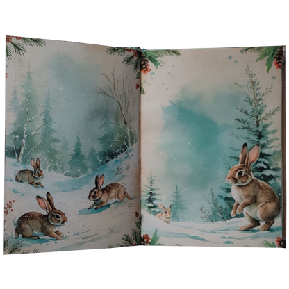 Illustriertes Notizbuch | Motiv A Winter´s Tale  | DIN A5 Hardcover | 160 Seiten