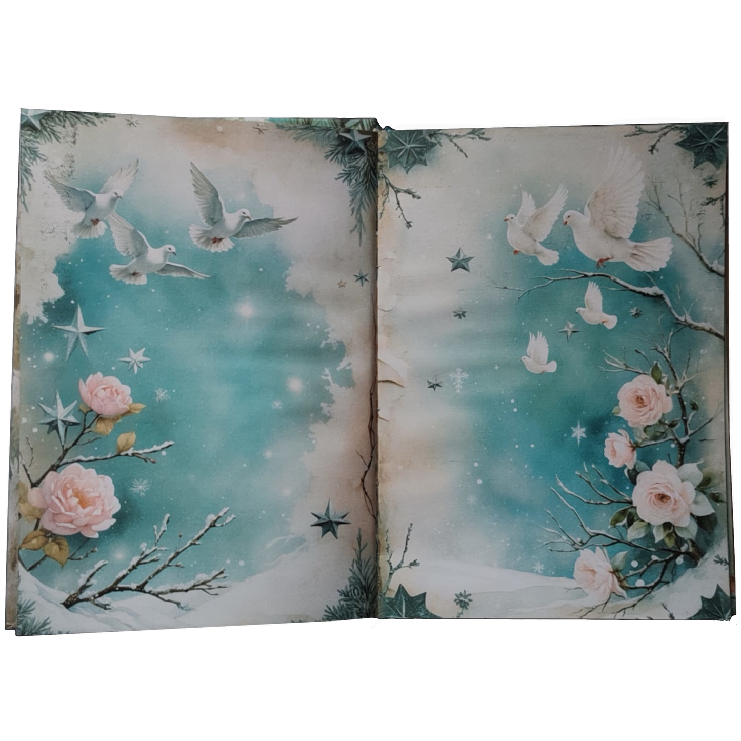 Illustriertes Notizbuch | Motiv A Winter´s Tale  | DIN A5 Hardcover | 160 Seiten