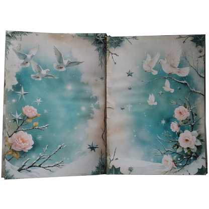 Illustriertes Notizbuch | Motiv A Winter´s Tale  | DIN A5 Hardcover | 160 Seiten