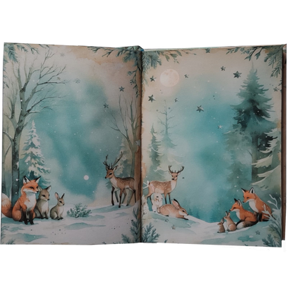 Illustriertes Notizbuch | Motiv A Winter´s Tale  | DIN A5 Hardcover | 160 Seiten