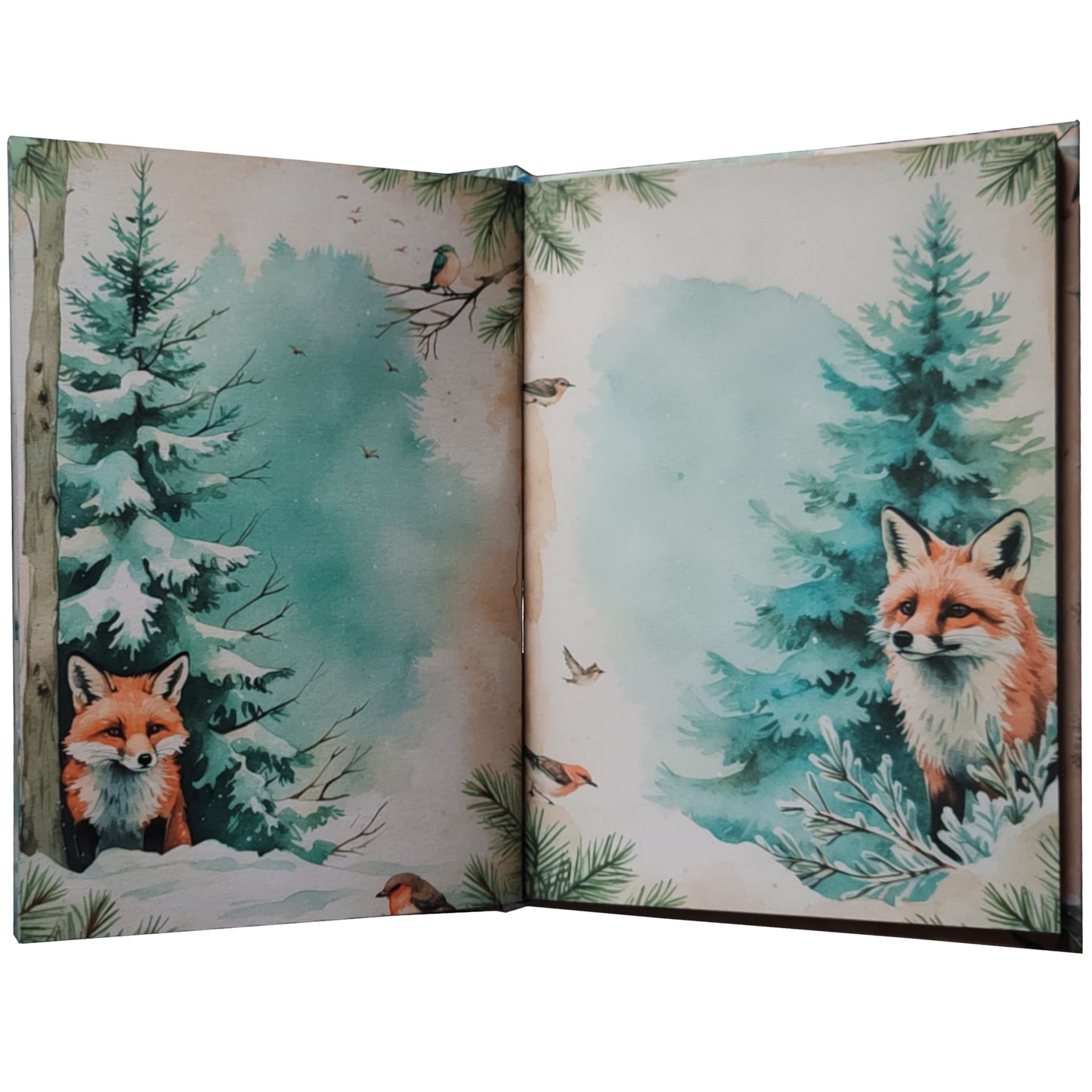 Illustriertes Notizbuch | Motiv A Winter´s Tale  | DIN A5 Hardcover | 160 Seiten