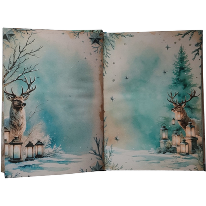 Illustriertes Notizbuch | Motiv A Winter´s Tale  | DIN A5 Hardcover | 160 Seiten