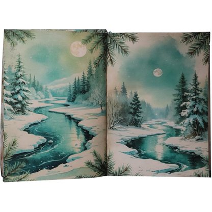 Illustriertes Notizbuch | Motiv A Winter´s Tale  | DIN A5 Hardcover | 160 Seiten