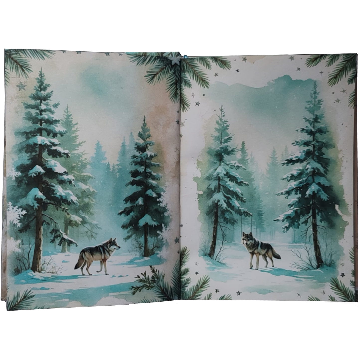 Illustriertes Notizbuch | Motiv A Winter´s Tale  | DIN A5 Hardcover | 160 Seiten