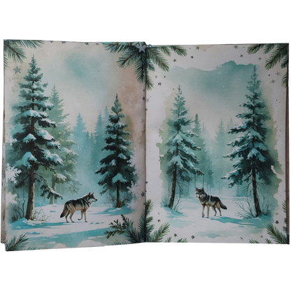 Illustriertes Notizbuch | Motiv A Winter´s Tale  | DIN A5 Hardcover | 160 Seiten
