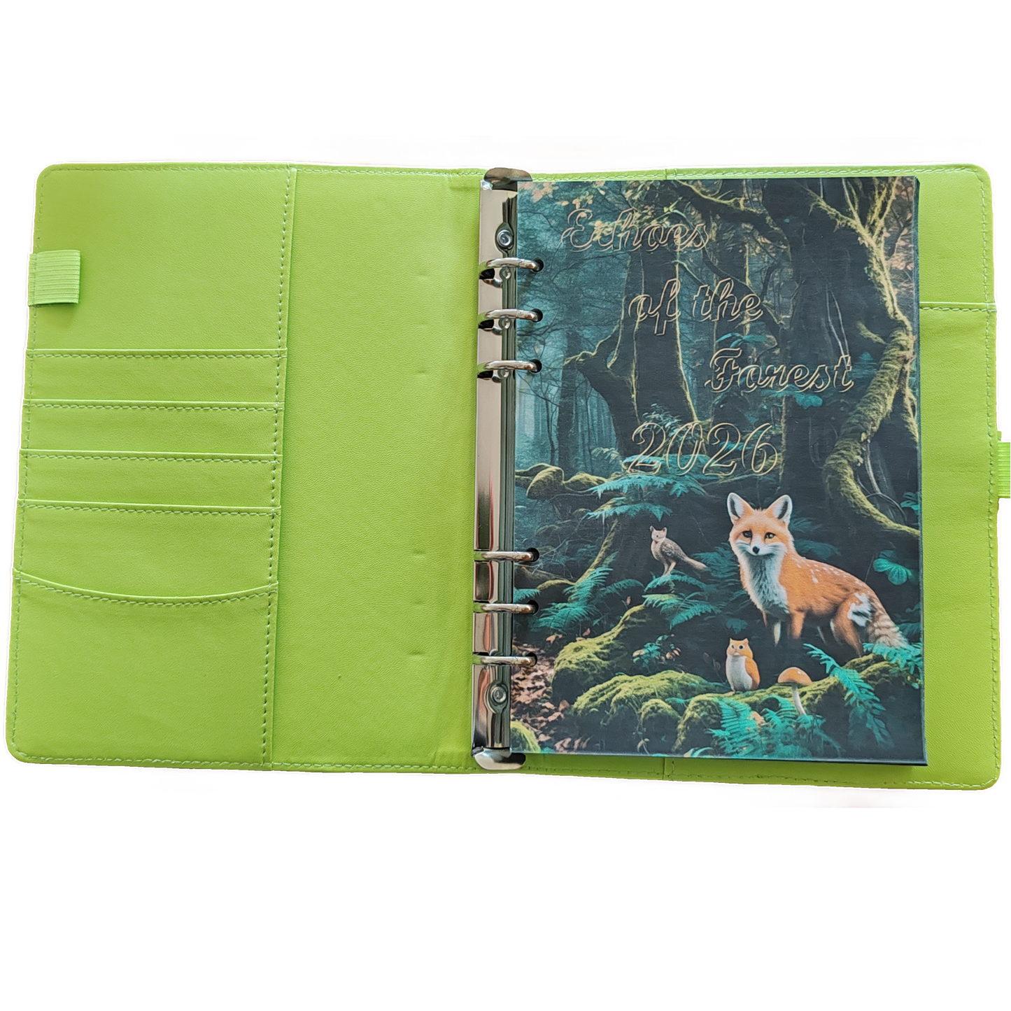 DIN A5 Ringbuchkalender 2026: Echoes of the Forest – Ein Kalender voller Waldzauber und natürlicher Ruhe