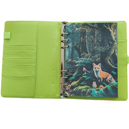 DIN A5 Ringbuchkalender 2026: Echoes of the Forest – Ein Kalender voller Waldzauber und natürlicher Ruhe