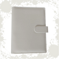 Ringbuch | Ringordner Weiß | 6-Ring-Mechanik | DIN A5 | Magnetverschluss