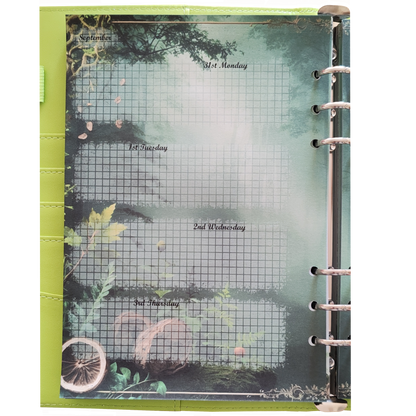 DIN A5 Ringbuchkalender 2026: Echoes of the Forest – Ein Kalender voller Waldzauber und natürlicher Ruhe