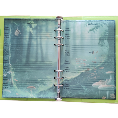 DIN A5 Ringbuchkalender 2026: Echoes of the Forest – Ein Kalender voller Waldzauber und natürlicher Ruhe