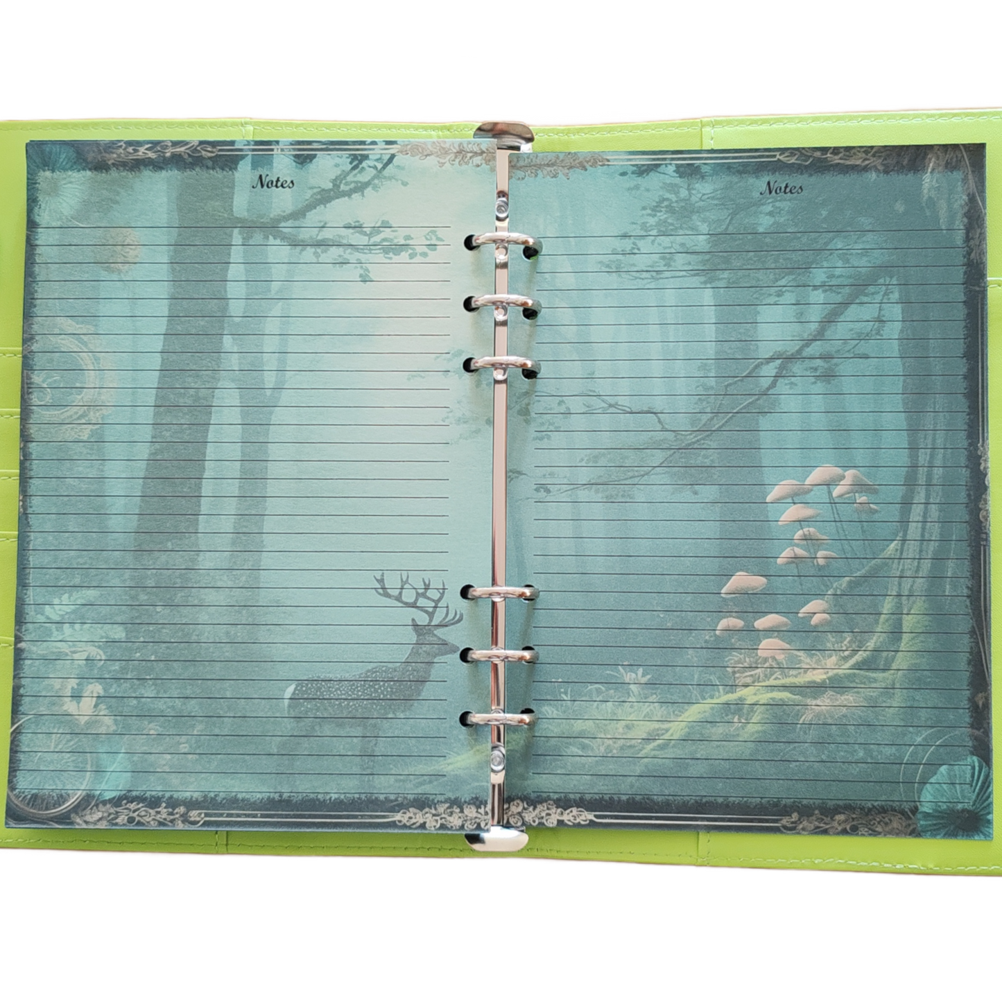 DIN A5 Ringbuchkalender 2026: Echoes of the Forest – Ein Kalender voller Waldzauber und natürlicher Ruhe