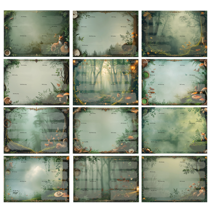 DIN A5 Ringbuchkalender 2026: Echoes of the Forest – Ein Kalender voller Waldzauber und natürlicher Ruhe